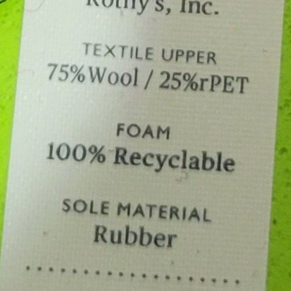 ROTHY'S The Merino Aubergine Purple Pointed Flat Shoes Women's Multiple Sizes - Picture 7 of 16